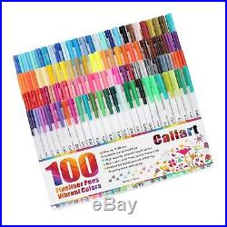 Caliart Markers 100 Color Chart