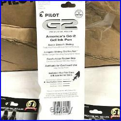 288 Pilot G2 Extra Fine Point Black Ink 0.5mm 31014 Pens New Refillable