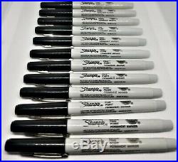 5 PACK SHARPIE EXTRA FINE POINT Black Permanent Marker Pens 35000 NEW No BOX