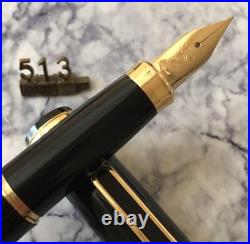 513 Overhauled Fountain Pen Platinum 22K Fine Point