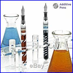 Additive Pens Double Helix Demonstrator Fountain Pen Fine Point NEW