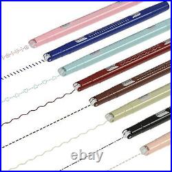 Aechy Dual Tip Colored Pens, Curve Line Fine Tip Markers and Fine Point Writing