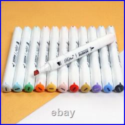 Art Design Twin Tip Markers Pen Broad Fine Point Alcohol Graphic Drawing Pens