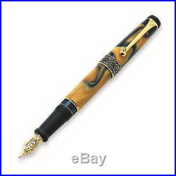 Aurora Afrika Fountain Pen Fine Point Limited Production New in Box 525