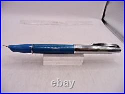 Aurora Duo Cart Light Blue Fountain Pen -fine point