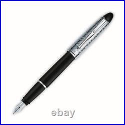 Aurora Italy 150 Fountain Pen Black -Extra Fine Point Special Edition B11-IT