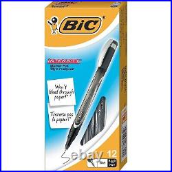 BIC Intensity Felt Pens Fine Point Black Ink 216/Carton (FPIN11-BKVS)
