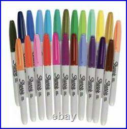 Black Sharpie Fine Point Tip Permanent Marker Pens 1,2,4,6,8,10,12,24,50,100