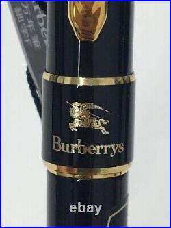 (Brand new, never used) Burberry fountain pen, nib F, fine type, with 2 inks