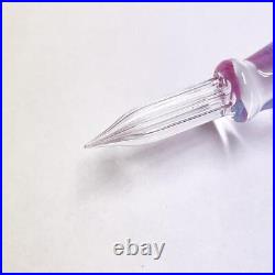 Chemie's Lab Hankyu Men's Limited Edition Glass Pen Thick Corset Fine Point F #3
