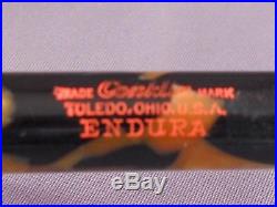 Conklin Endura Junior Black and Pearl Fountain Pen-working-flexible fine point