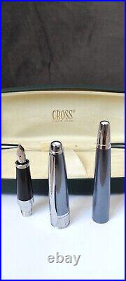 Cross Apogee Frosty Steel Fine Point Fountain Pen