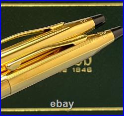 Cross Century 23K Gold Plated Pen & 0.5mm Pencil (450105) NIB NOT PERSONALIZED