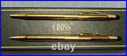 Cross Century 23K Gold Plated Pen & 0.5mm Pencil (450105) NIB NOT PERSONALIZED