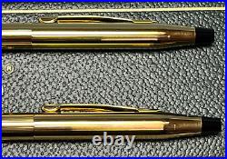 Cross Century 23K Gold Plated Pen & 0.5mm Pencil (450105) NIB NOT PERSONALIZED