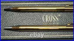 Cross Century 23K Gold Plated Pen & 0.5mm Pencil (450105) NIB NOT PERSONALIZED