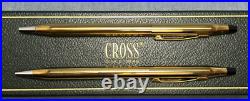 Cross Century 23K Gold Plated Pen & 0.5mm Pencil (450105) NIB NOT PERSONALIZED