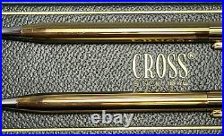 Cross Century 23K Gold Plated Pen & 0.5mm Pencil (450105) NIB NOT PERSONALIZED