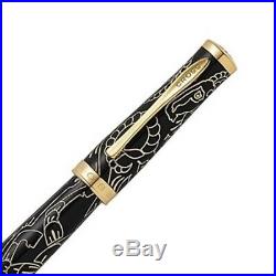 Cross Special Edition Year of the Goat Black Lacquer Fine Point Fountain Pen