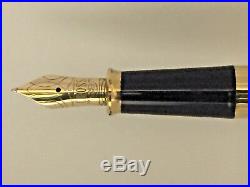 Cross Townsend 18k Gold Filled Fountain Pen Fine Point 18k Nib #776-f