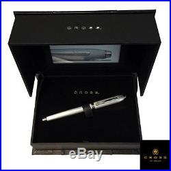 Cross Townsend Brushed Platinum Plate Fine Point Fountain Pen NOW $175