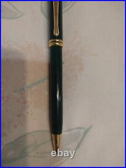 Cross Townsend Marble Green Metal Ball Point Pen And 0.5 MM Pencil Made In USA