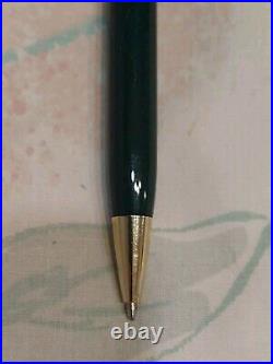 Cross Townsend Marble Green Metal Ball Point Pen And 0.5 MM Pencil Made In USA