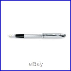 Cross Townsend Platinum Plated Fountain Pen Fine Point (CROAT0046-1FD)