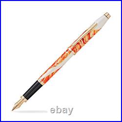 Cross Wanderlust Fountain Pen in Antelope Canyon Fine Point NEW AT0756-3FF