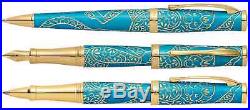 Cross Year of the Monkey Fountain Pen Teal Lacquer Fine Point AT0316-22FD