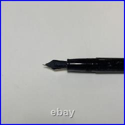 Delta Fountain Pen Fusion 82 Fine Point F Gray #9ea2f4