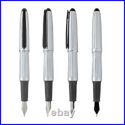 Diplomat Aero Fountain Pen Factory 14K Fine Point D40305013 New