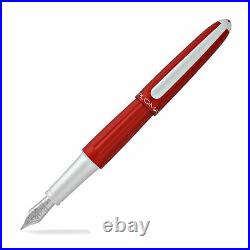 Diplomat Aero Fountain Pen Red Extra Fine Point D40308021 New in Box