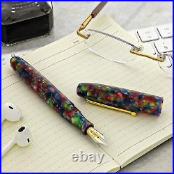 Edison Collier Rock Candy Acrylic Fountain Pen -Extra Fine Point NEW Made in USA