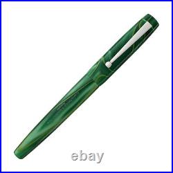 Edison x Goldspot Pens Newark Fountain Pen in AC High Voltage Green Fine Point
