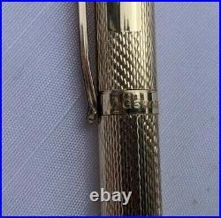 Elysee 60 Barleycorn Gold Plated Vintage Fountain Pen Extra Fine Point West Ger