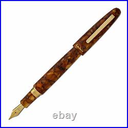 Esterbrook Estie Fountain Pen Oversize in Honeycomb Gold Trim Extra Fine Point