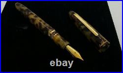 Esterbrook Estie Fountain Pen Tortoise Gold Trim, Fine Point E136-F New in box