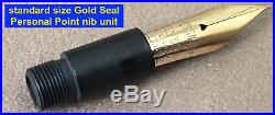 Eversharp Standard Size Gold Seal Personal Point Nib Unit, Fine, Flexible