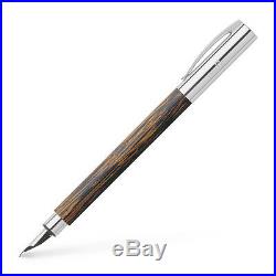 Faber-Castell Ambition Fountain Pen Extra Fine Point Coconut Wood 148172