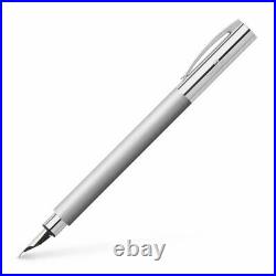 Faber-Castell Ambition Fountain Pen in Metal Extra Fine Point NEW Germany
