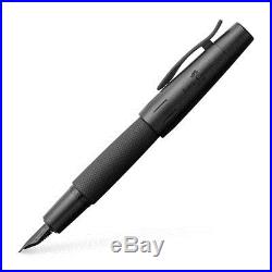 Faber Castell E-Motion Pure Black Extra Fine Point Fountain Pen 148622