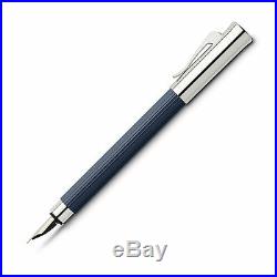 Faber Castell Tamitio Extra Fine Point Fountain Pen Midnight Blue New 141712