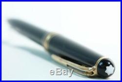 Fine 1956 MONTBLANC MEISTERSTÜCK 115 Ball Point Pen / Lever Clip / BLACK & GOLD