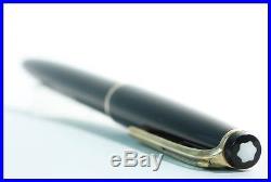 Fine 1967 MONTBLANC No. 38 Ball Point Pen / Lever Clip / BLACK & GOLD / GERMANY