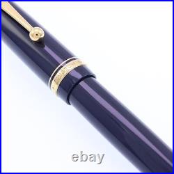 Fountain Pen Pilot Custom 74 Dark Blue Fine Point Used
