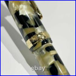 Fountain Pen Platinum Century 3776 Celluloid Stone Wall Pattern 18K Fine Point