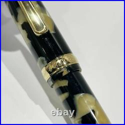 Fountain Pen Platinum Century 3776 Celluloid Stone Wall Pattern 18K Fine Point