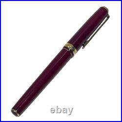 Fountain Pen Platinum Standard Nib 22K Fine Point Unisex Red