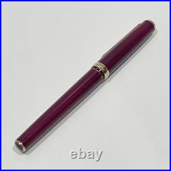 Fountain Pen Platinum Standard Nib 22K Fine Point Unisex Red